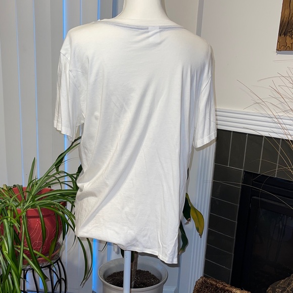 Faith Over Fear Off White T-Shirt - Picture 4 of 5